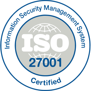 ISO 27001 Certified
